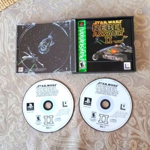 Playstation PS1 Star Wars Rebel Assault II Greatest Hits